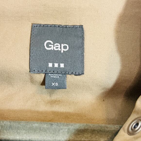 Gap Utility Field Jacket XS Beige Tan Gorpcore Outdoors Campcore Cabincore - Picture 4 of 6